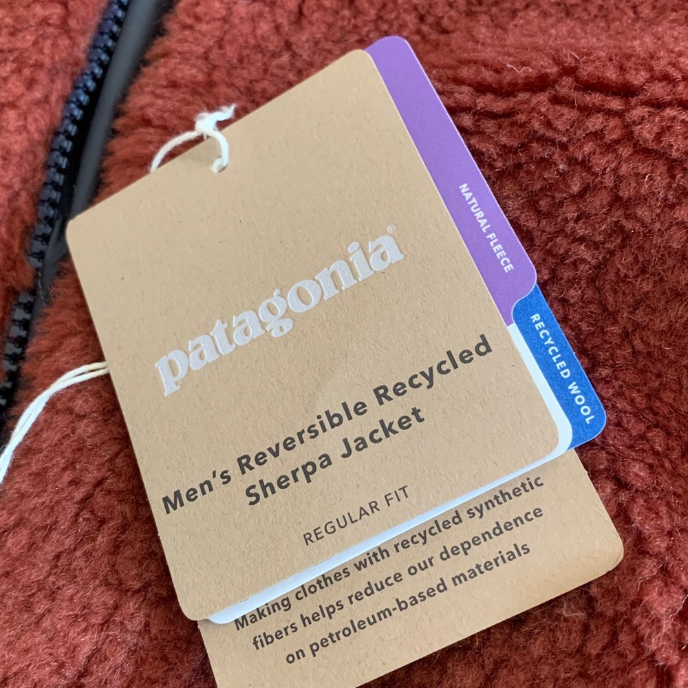 Patagonia Reversible Recycled Sherpa Jacket - Picture 6 of 7